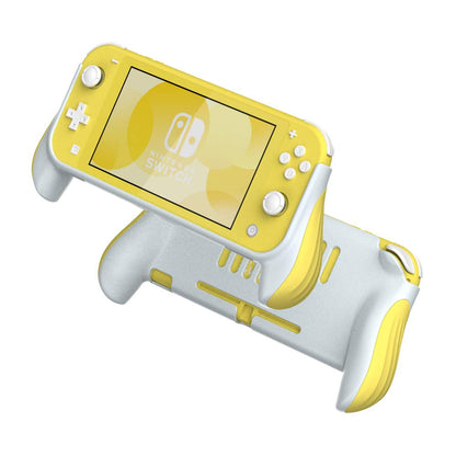 Laimax Grip Case for Nintendo Switch Lite, Ergonomic Yellow Handles, Model SS-123