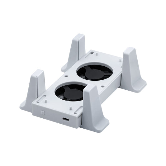 Mcbazel Vertical Stand with Cooling Fan for Xbox Series S - White, Removable Cooler, Extra 2 USB Ports, Model thi-nxb-000005