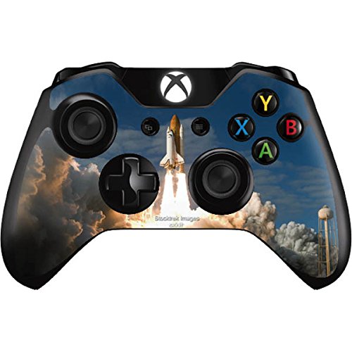 Skinit Decal Gaming Skin Compatible with Xbox One Controller - Originally Designed Space Shuttle Atlantis Liftoff Design