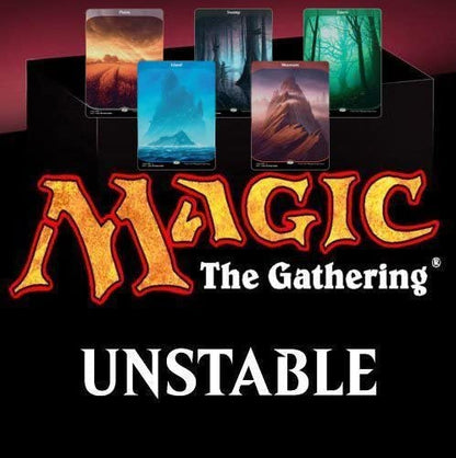 Magic: The Gathering Unstable Booster Display Box - 36 Packs, Black, Model MTG-UST-BD-EN