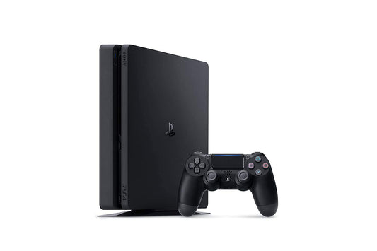 Sony PlayStation 4 Slim 500GB Console (Renewed) - Black - Discontinued Model