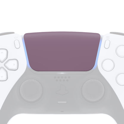 eXtremeRate Soft Touch Replacement Touchpad Cover for PS5 Controller - Dark Grayish Violet, Model JPF4017G2
