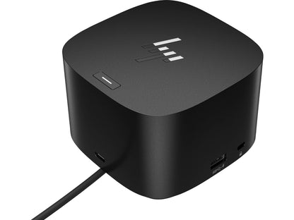 HP Thunderbolt Dock 280W G4 - Black with Combo Cable, High-Speed Connectivity, Compatible with Various Devices