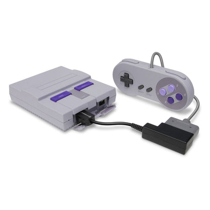 Hyperkin SNES Controller Adapter for SNES Classic Edition/Wii U, Original Version, Model M07232, 1 Count