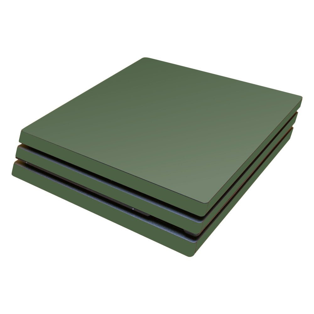 MIGHTY SKINS PS4 Pro Skin - Solid Olive Vinyl Decal Wrap, Durable & Easy to Apply, Model: SOPS4PRO-Solid Olive