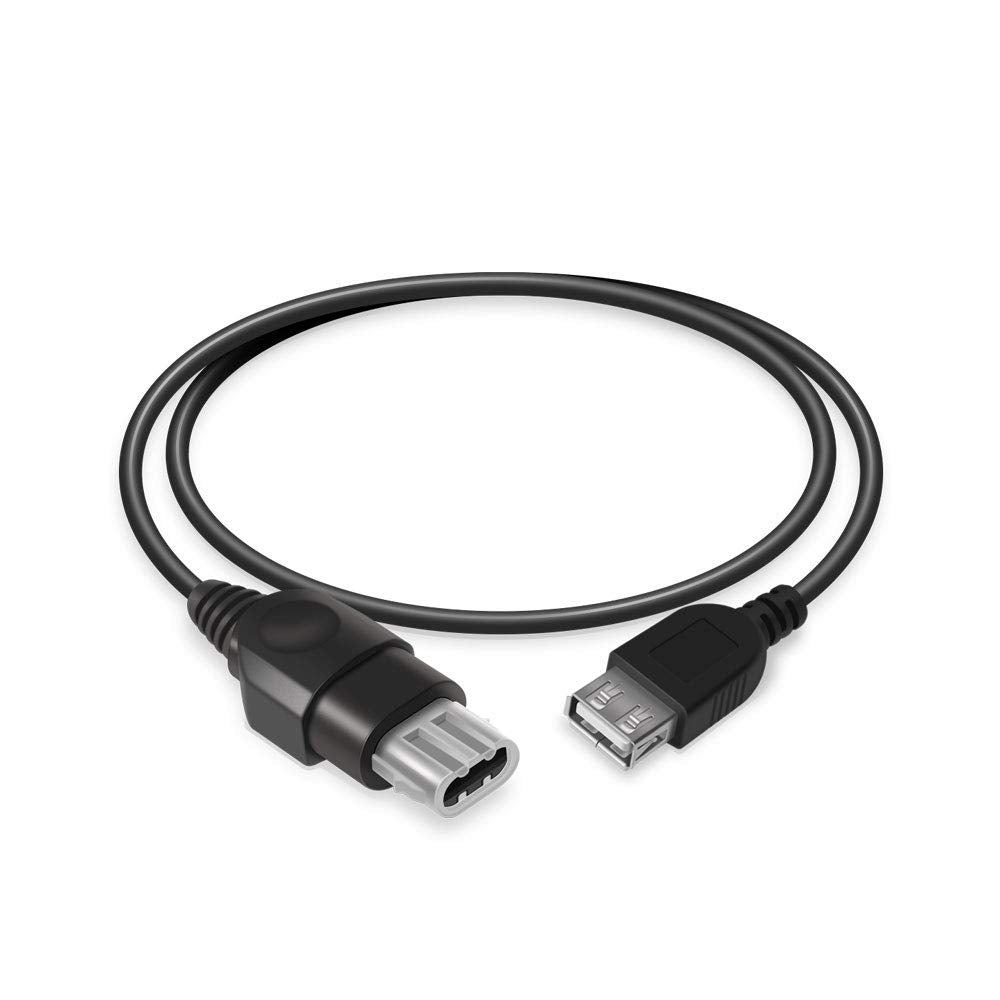 Tomee External USB Adapter Cable for Xbox - Black, Model M07372