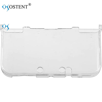 OSTENT Clear Crystal Hard Cover Case for Nintendo New 3DS XL/LL - Transparent White Protector