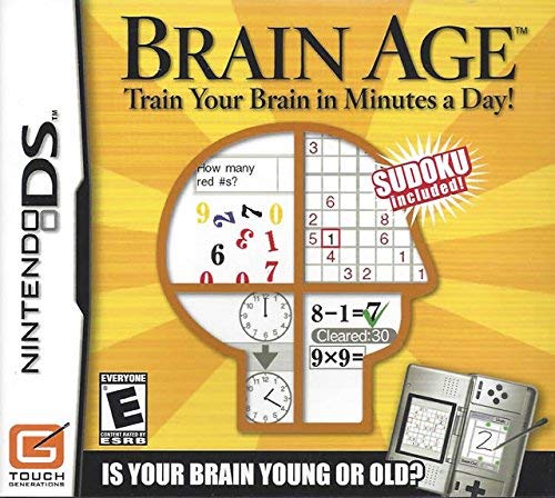 Nintendo Brain Age: Train Your Brain in Minutes a Day! (Renewed)