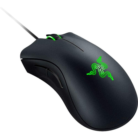 Razer DeathAdder Chroma Gaming Mouse - 10,000 DPI, Ergonomic Design, Black, Model RZ01-01210100-R3U1