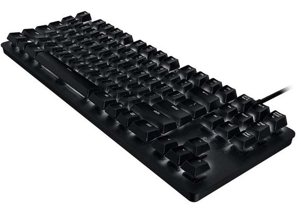Razer BlackWidow Lite TKL Mechanical Keyboard - Orange Switches, Compact Design, White Key Lighting, Classic Black, Model RZ03-02640200-R3U1