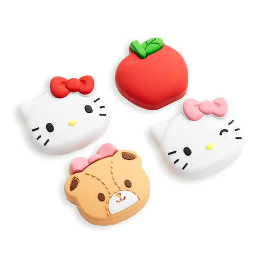 Kuitmor Silicone Joystick Caps Compatible with Switch 2  Anti-Slip Thumb Grip Caps for Switch 2025  4pcs - Cute Cat