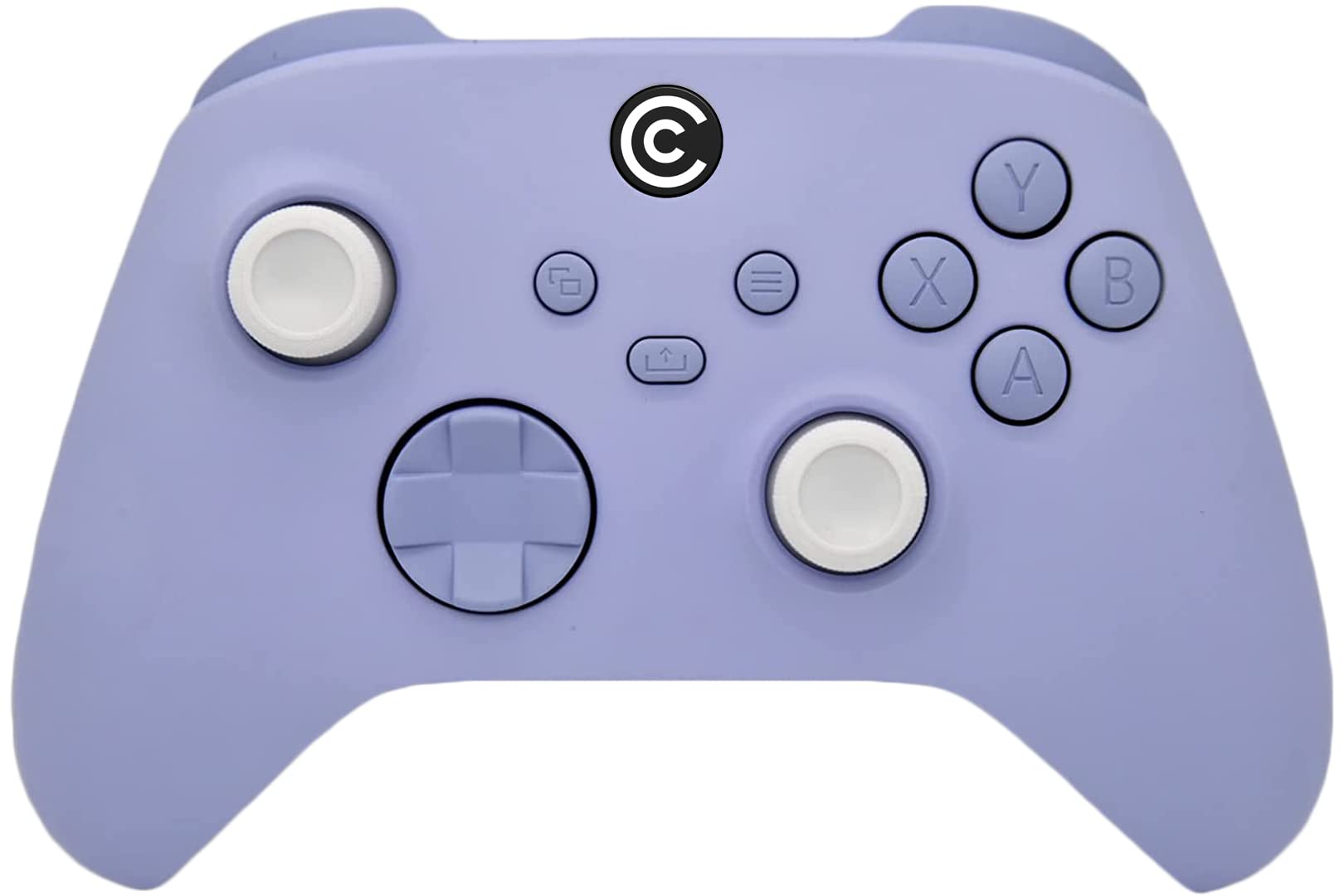 Custom Controllerzz Wireless Controller for PC & Xbox Series X/S - Light Violet with Violet Inserts