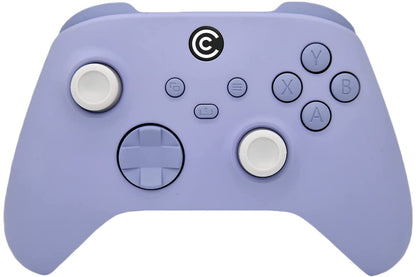 Custom Controllerzz Wireless Controller for PC & Xbox Series X/S - Light Violet with Violet Inserts