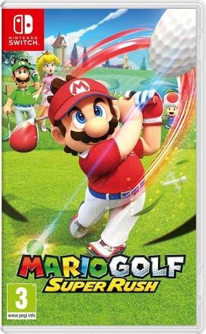 Nintendo Mario Golf: Super Rush for Switch - Standard Edition, Black, Model TSA-HAC-AT9HA-UKV