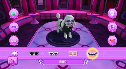 Nintendo Wii Barbie Groom And Glam Pups - Renewed Edition, Fun Pet Grooming Game