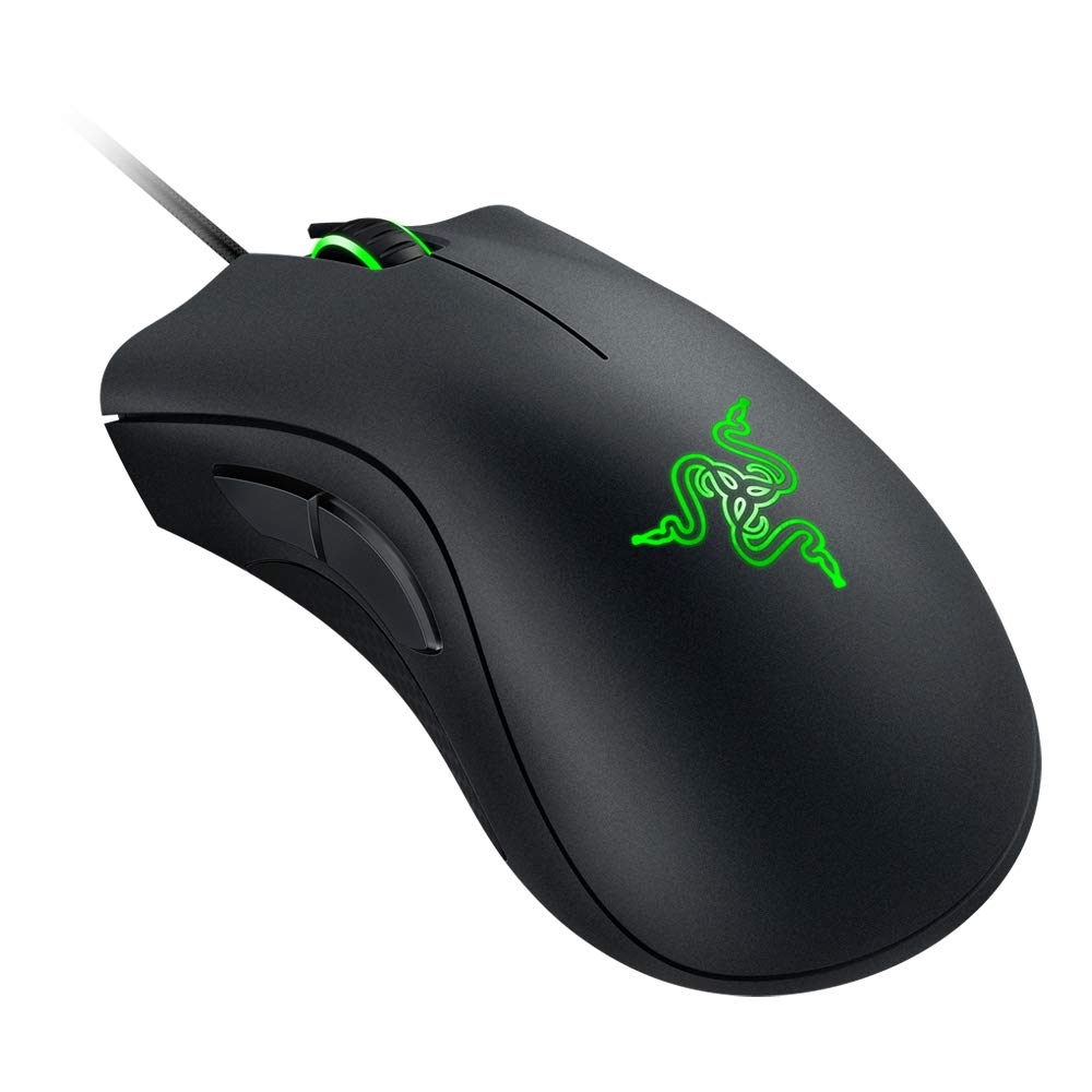 Razer Gaming Mouse RZ01-02540100-R3U1 - Classic Black - Durable Plastic - 2018 Model - Ergonomic Design