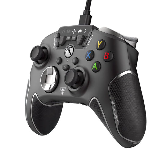 Turtle Beach Recon Cloud Wired Game Controller with Bluetooth for Xbox Series X|S  Xbox One  Windows  Android Mobile Devices - Remappable Buttons  Audio Enhancements  Superhuman Hearing - Black
