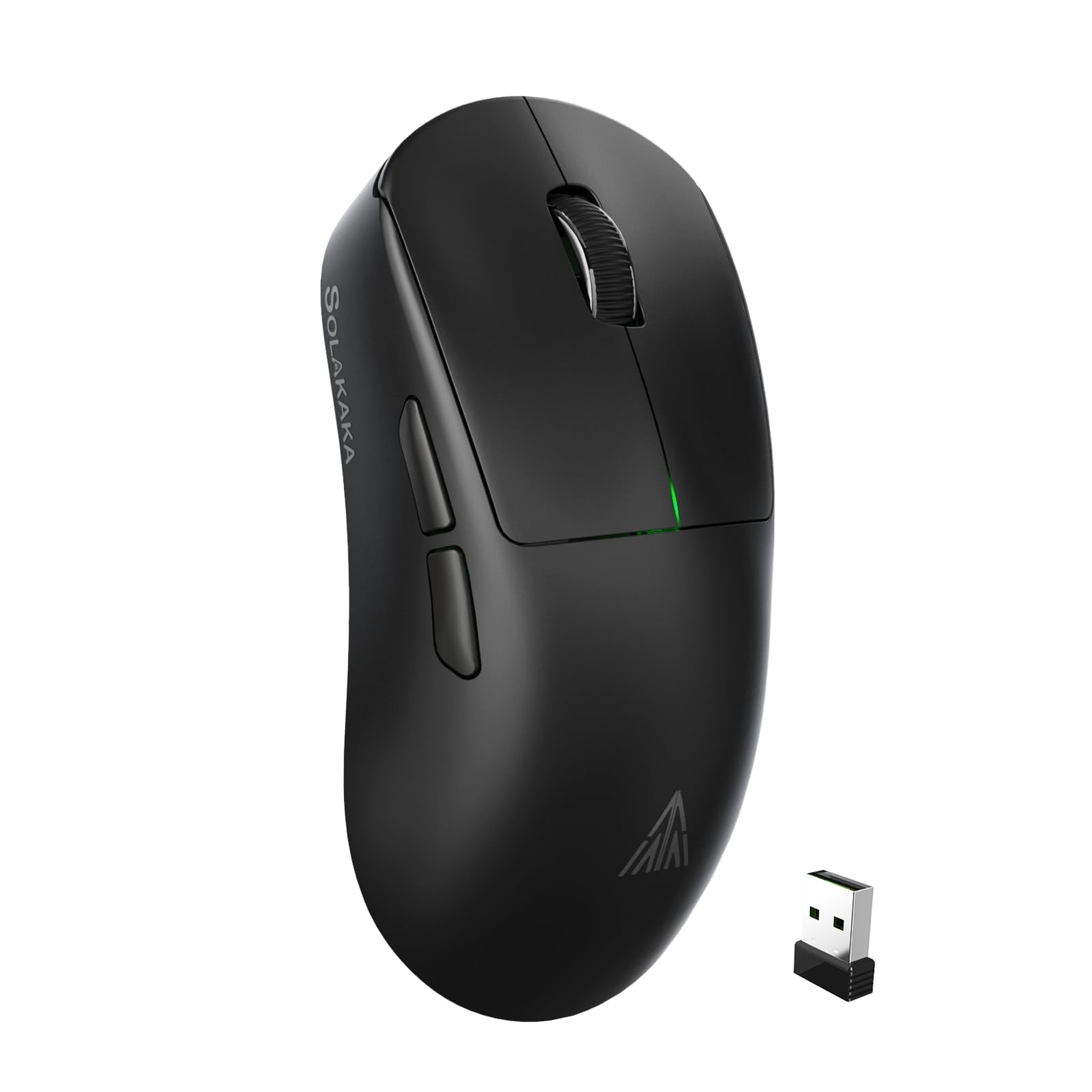 CORBOBO SM850 Wireless Gaming Mouse, 24000 DPI, 55g Lightweight, 6 Programmable Buttons, Ergonomic, Black