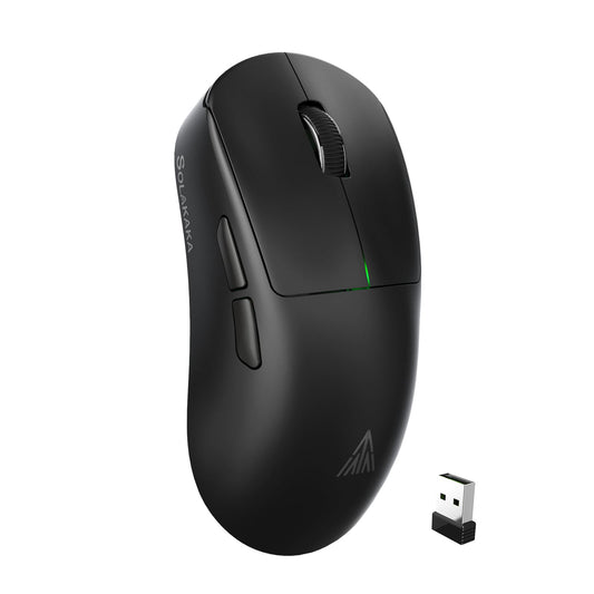 CORBOBO SM850 Wireless Gaming Mouse, 24000 DPI, 55g Lightweight, 6 Programmable Buttons, Ergonomic, Black