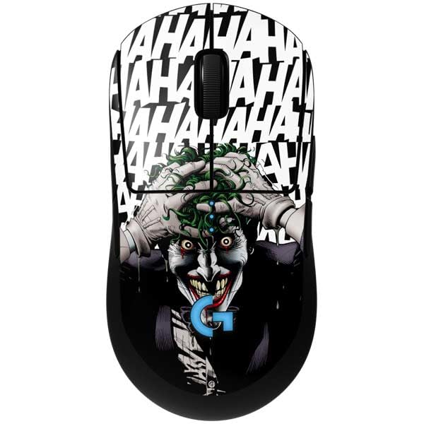 Skinit Decal Other Skin Compatible with G Pro Wireless Gaming Mouse - Officially Licensed DC Comics The Joker Killing Joke Variant Cover Art by Brian Bolland Design