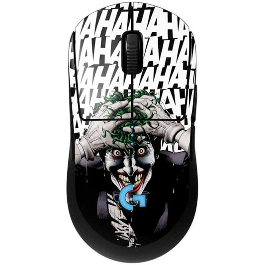Skinit Decal Other Skin Compatible with G Pro Wireless Gaming Mouse - Officially Licensed DC Comics The Joker Killing Joke Variant Cover Art by Brian Bolland Design
