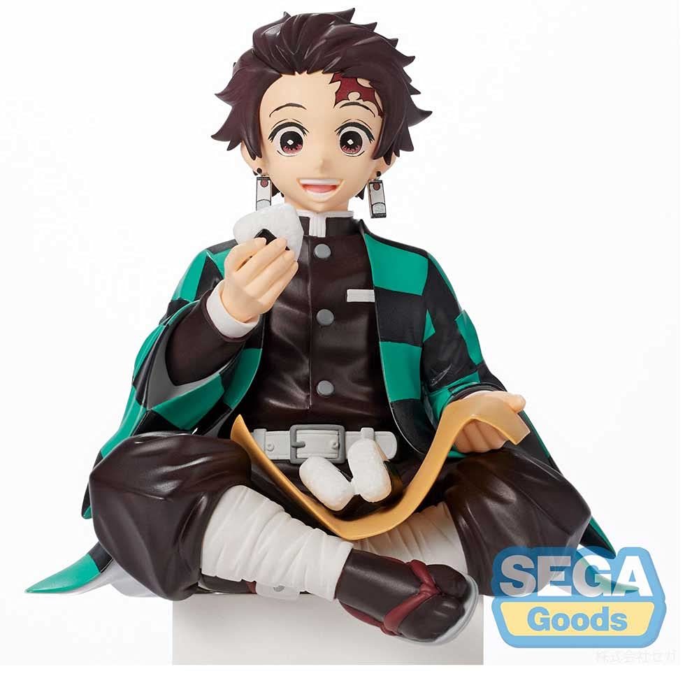 SEGA Demon Slayer Tanjiro Kamado PM Perching Figure, 5.9 Inch, Multicolor, Model SG94482