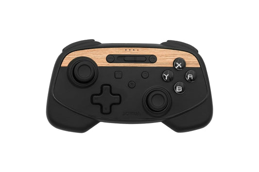Jowua Multi-Device Wireless Controller for Tesla Model Y/3/S/X & Switch - Wood with Wireless Charging