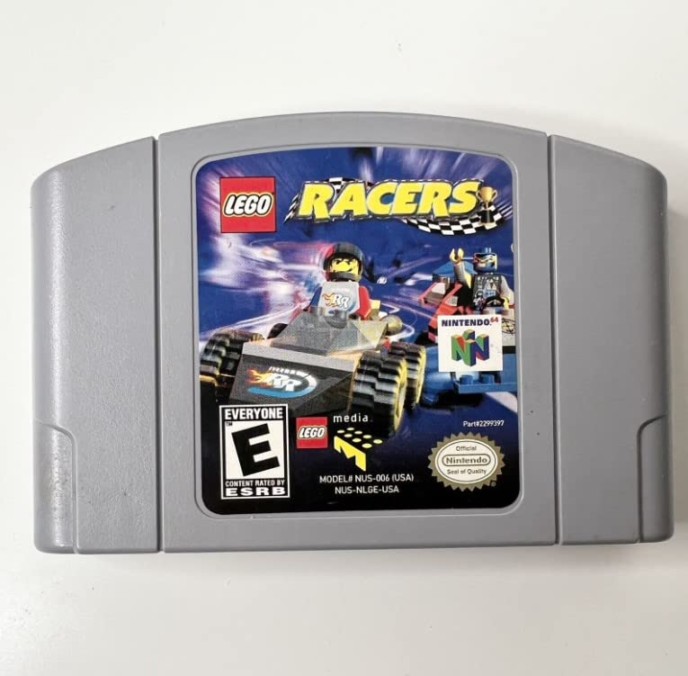 Nintendo Lego Racers - Renewed Nintendo 64 Game for Classic Racing Fun
