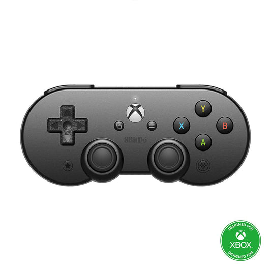 8Bitdo Sn30 Pro Bluetooth Controller for Mobile & Xbox Cloud Gaming - Black, Compatible with Android, iPhone, iPad, macOS, Apple TV