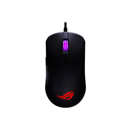 ASUS ROG Harpe Mini Core Wired Gaming Mouse - Wired USB, Small Compact Design, Right-Handed, 52g Lightweight, 12K DPI, Pro-Appro