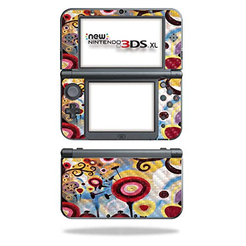 MightySkins Carbon Fiber Skin for Nintendo New 3DS XL (2015) - Nature Dream | Protective  Durable Textured Carbon Fiber Finish | Easy to Apply  Remove  and Change Styles | Made in The USA