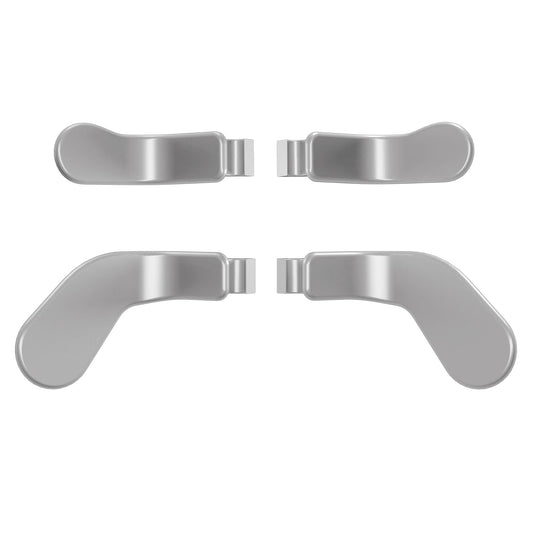 eXtremeRate fine design Controller Paddles  Interchangeable Paddles for Xbox fine design Series 2 & 1  Replacement Parts Accessories Metal Stainless Steel Controller Paddles for fine design Series 2 Core - Silver