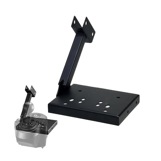 LGIB Universal Gear Shifter & Handbrake Bracket for Racing Wheel Stand Dual-Side Adjustable Bracket Compatible with Most Gaming Simulator Setups  Gear Lever Mount Accessorie with Mounting Bolts