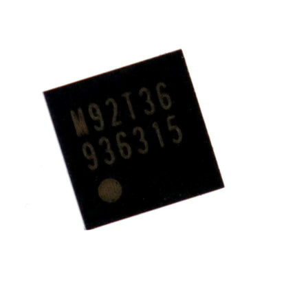 Deal4GO M92T36 USB-C Power Charging Control IC Chip for Nintendo Switch & OLED - Black Replacement Motherboard Component