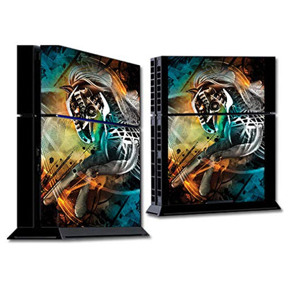 MIGHTY SKINS PS4 Console Skin - Mechanical Horse Design, Durable Vinyl Decal, Easy Apply/Remove, Made in USA, Model SOPS4-Mechanical Horse
