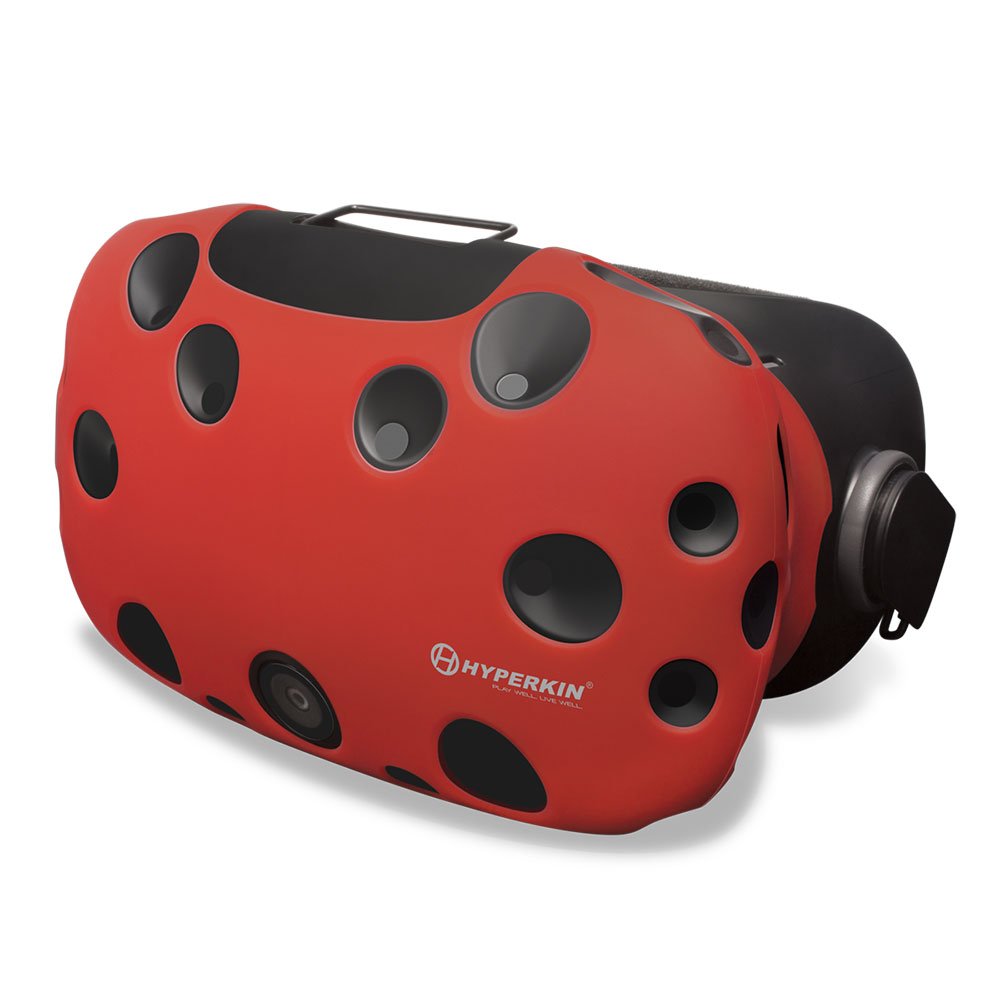 Hyperkin GelShell Headset Skin for HTC Vive - Silicone, Red, Model M07200-RD