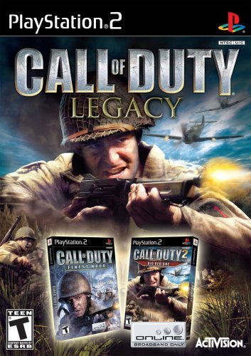 Call of Duty Legacy (Includes Finest Hour  Big Red One) - PlayStation 2 (refurbished)