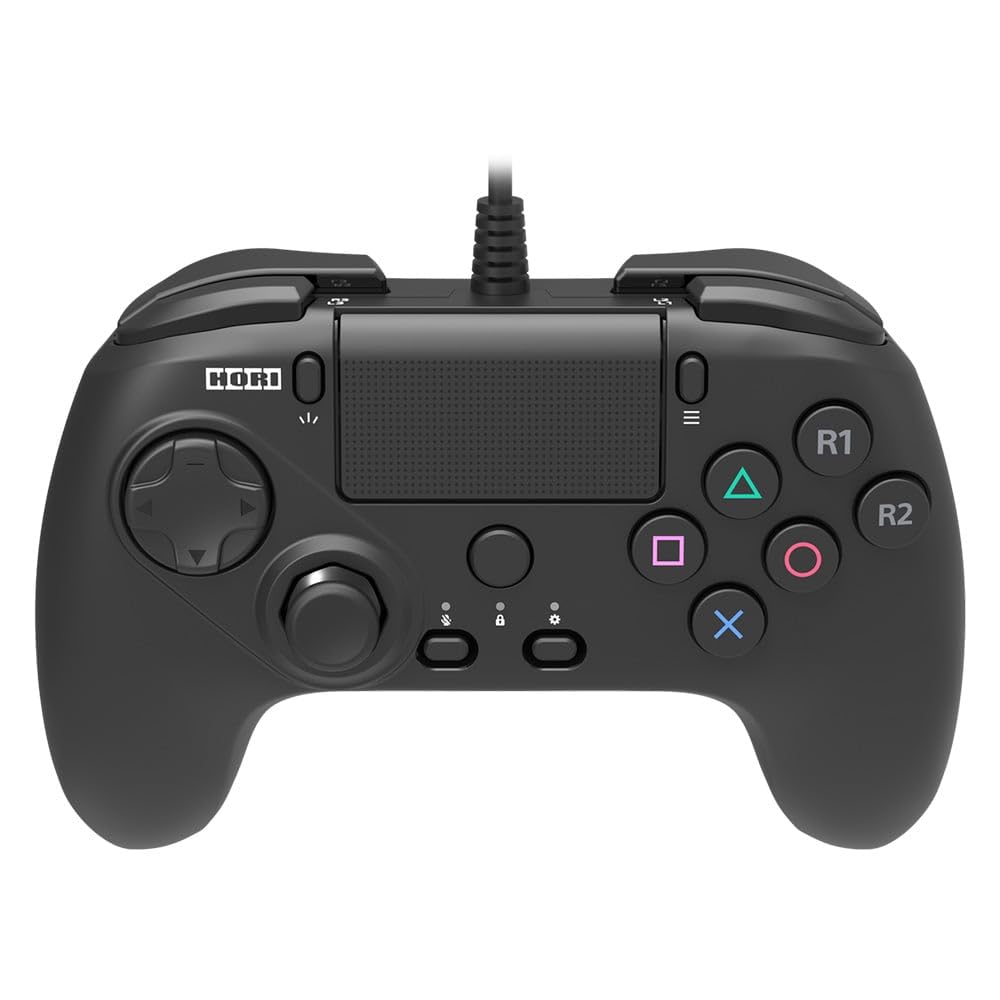 HORI Fighting Commander OCTA Fightpad for PS4, PS5 & PC - Black, Model SPF-023U, Officially Licensed by Sony