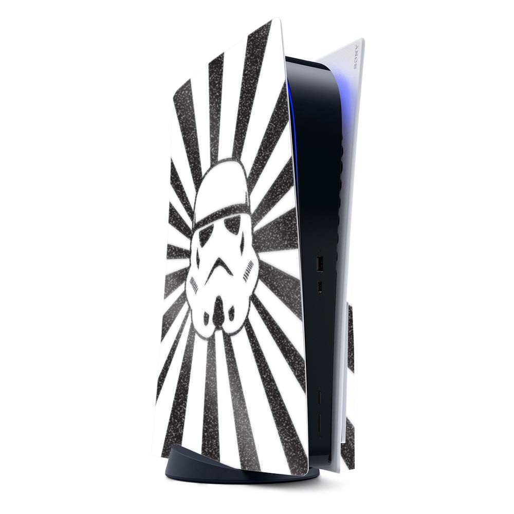 MightySkins Glossy Glitter Gaming Skin for PS5 / Playstation 5 - Star Rays | Durable High-Gloss Glitter Finish | Easy to Apply and Change Style | Made in The USA