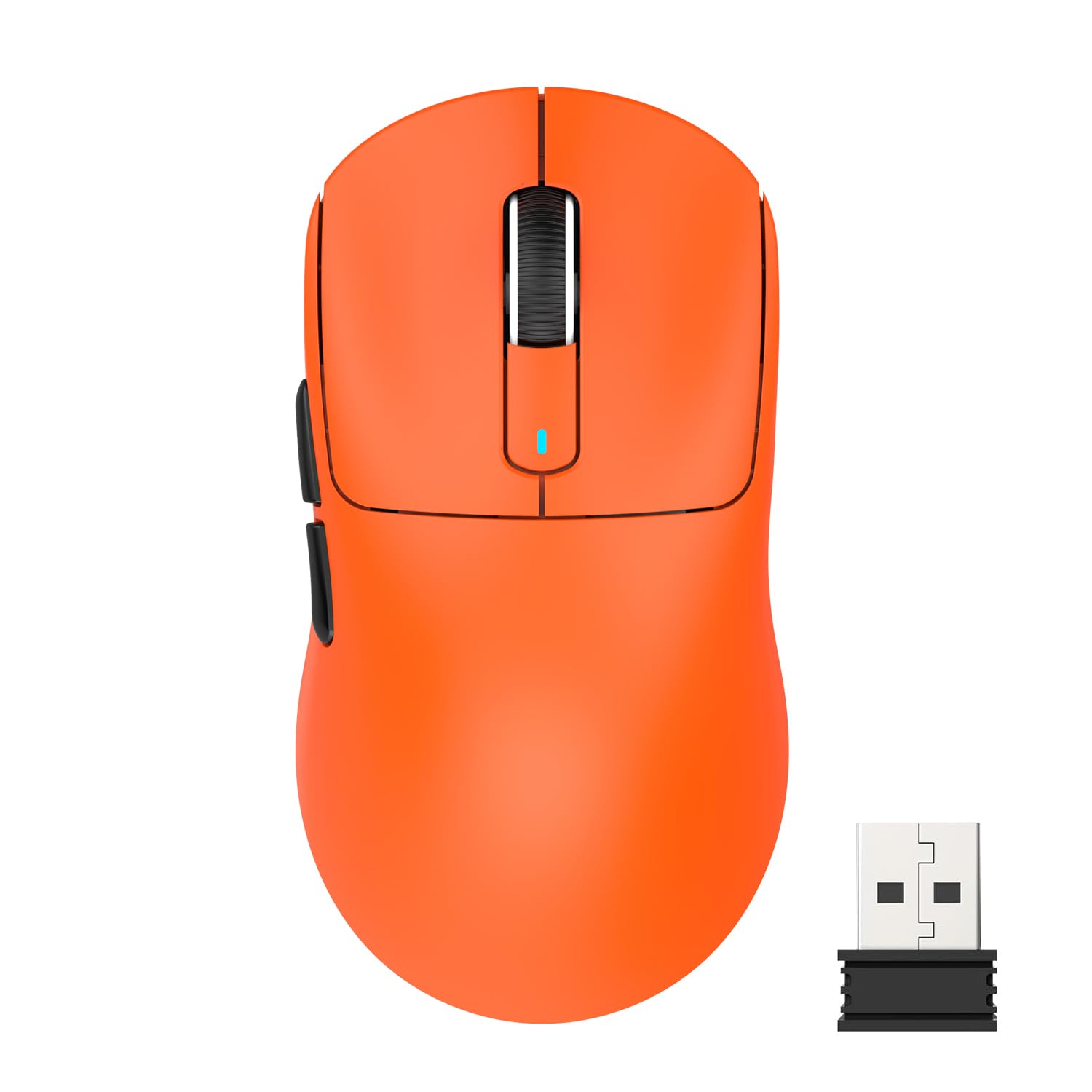 ATTACK SHARK X3 Wireless Gaming Mouse - Tri-Mode 2.4G/USB-C/Bluetooth, 26K DPI, Optical Sensor, 5 Programmable Buttons, Orange