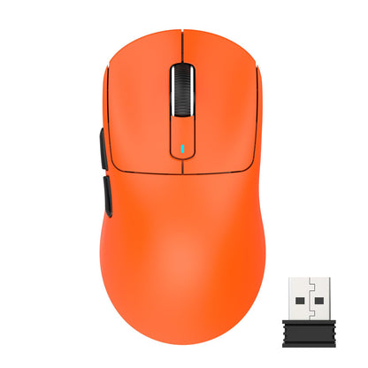 ATTACK SHARK X3 Wireless Gaming Mouse - Tri-Mode 2.4G/USB-C/Bluetooth, 26K DPI, Optical Sensor, 5 Programmable Buttons, Orange
