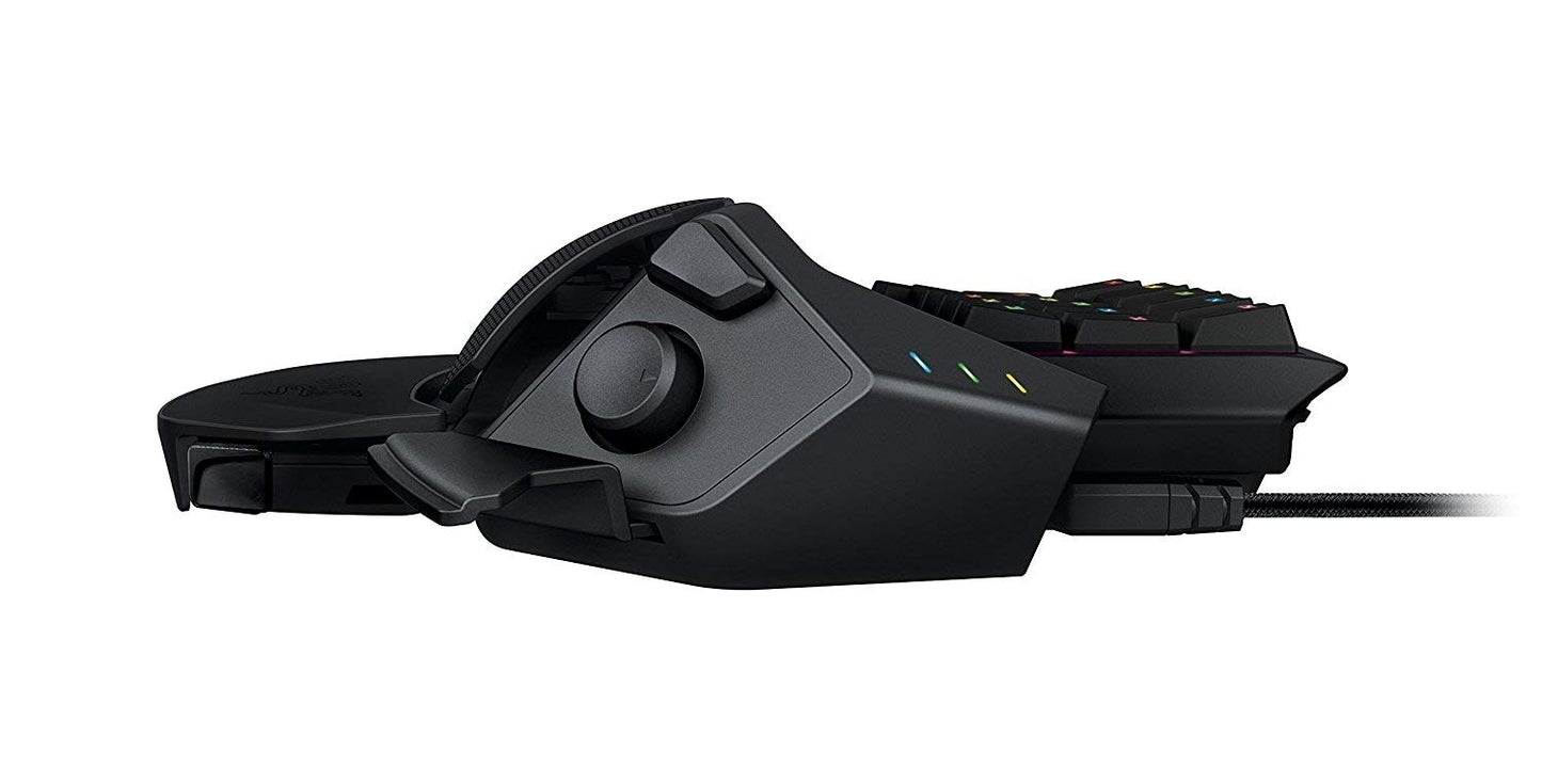 Razer Orbweaver Chroma Gaming Keypad - Mechanical Switches, 30 Keys, RGB Lighting, Classic Black, Model RZ07-01440100-R3U1