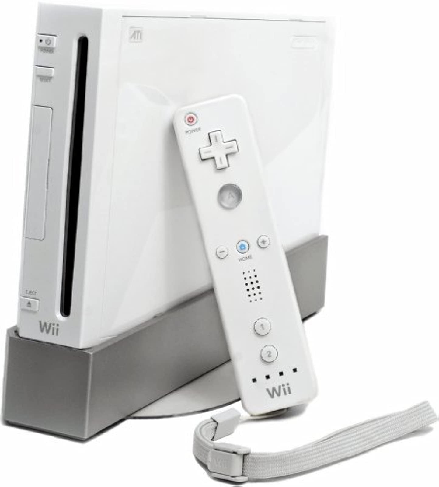 Nintendo Wii Console - GameCube Backwards Compatible Model (RVL-001  White) (Renewed)