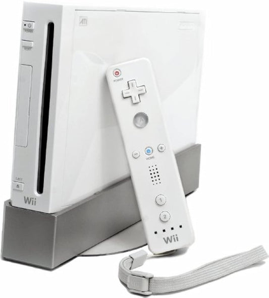 Nintendo Wii Console - GameCube Backwards Compatible Model (RVL-001  White) (Renewed)