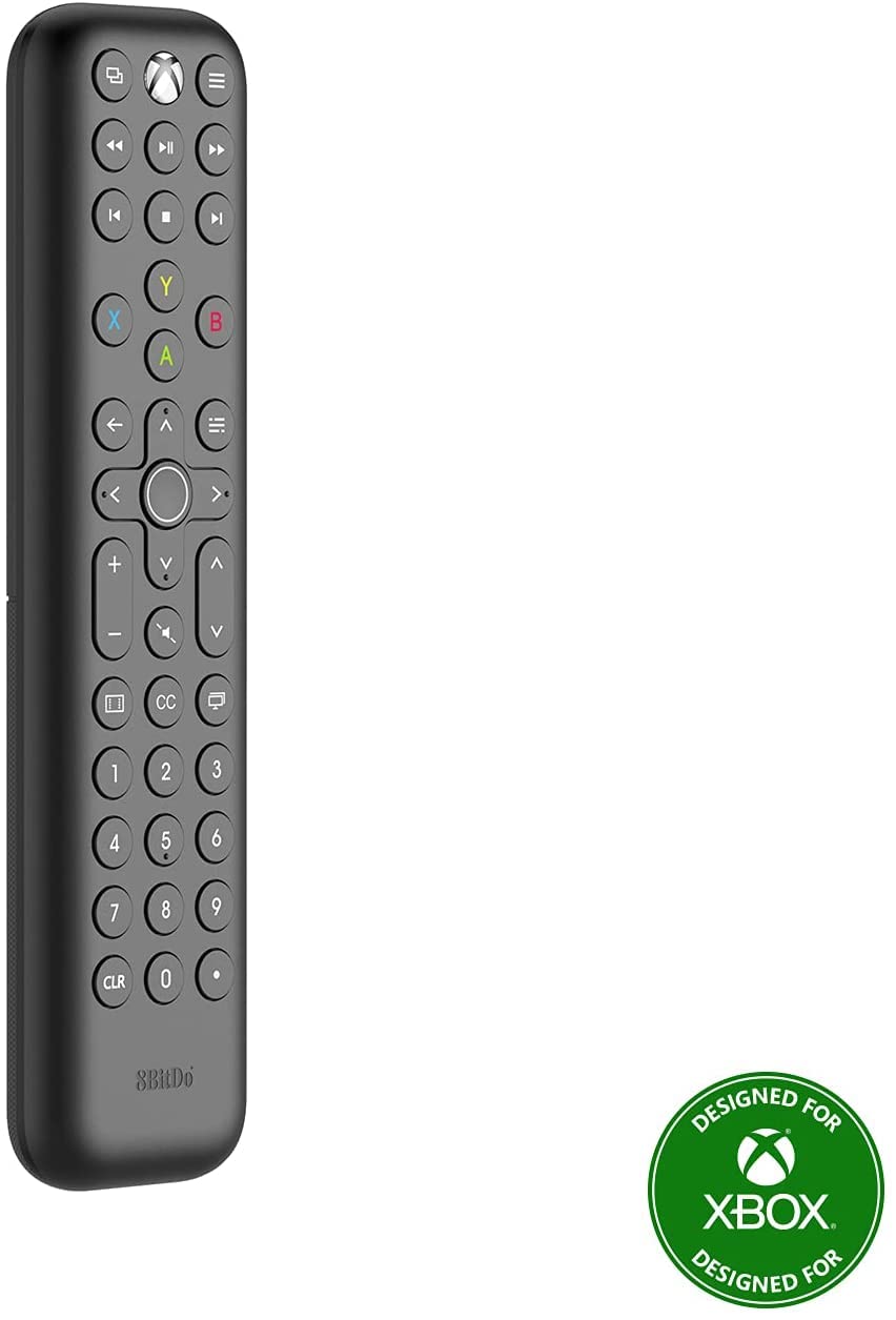 8Bitdo Media Remote for Xbox One/Xbox Series X/S - Long Edition, Infrared, Black, Model 6922621501831