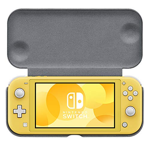 Nintendo Switch Lite Flip Cover & Screen Protector - Grey, Model HDHACSSAA