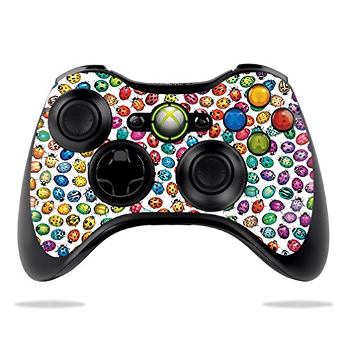 MIGHTY SKINS Xbox 360 Controller Skin - Durable Vinyl Decal Wrap, Easy to Apply - Color Bugs