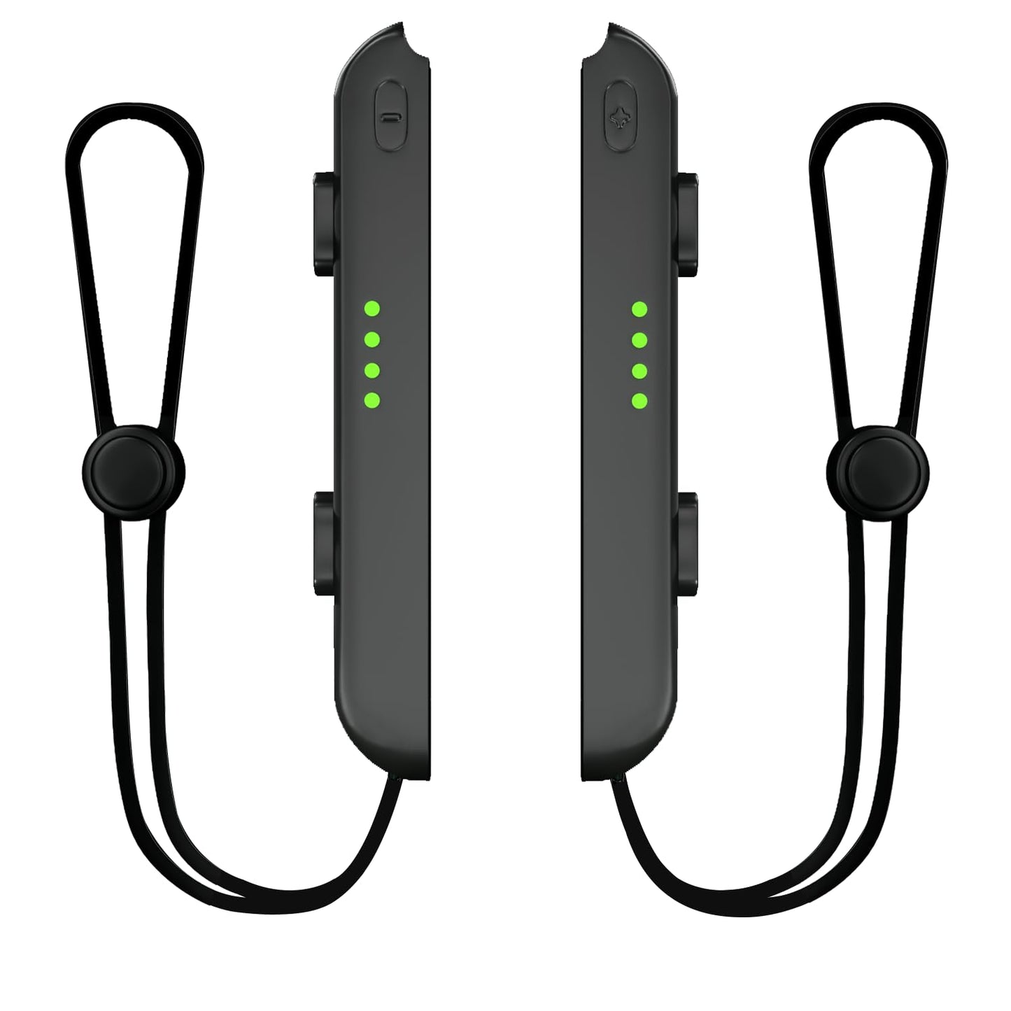 Lonxmovs Joycon Wrist Straps - 2 Pack Replacement Accessories for Nintendo Switch, Black