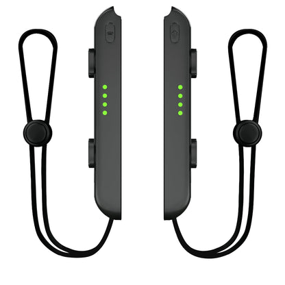 Lonxmovs Joycon Wrist Straps - 2 Pack Replacement Accessories for Nintendo Switch, Black