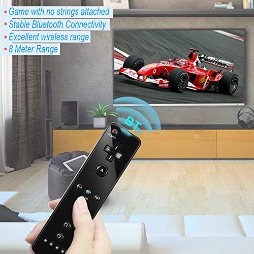 ChamZA Wireless Motion Remote Controller Gamepad for Wii/Wii U - Red, Includes Silicone Case & Hand Strap